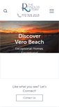 Mobile Screenshot of homesinverobeachfl.com