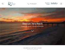 Tablet Screenshot of homesinverobeachfl.com